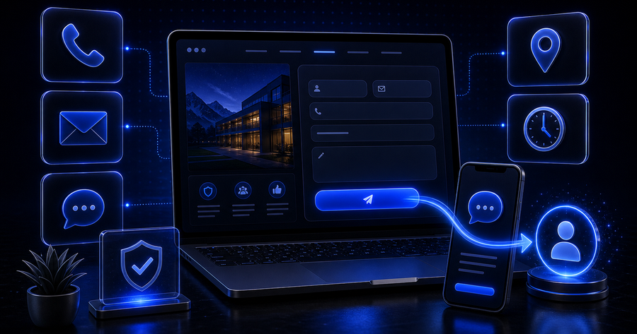 Page Contact : le guide 2026 pour transformer les visiteurs en clients